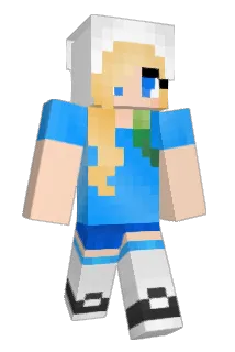 Femmysworld Minecraft avatar full body