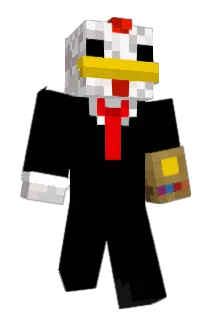 FeralPoultry Minecraft avatar full body