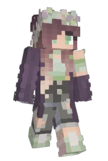 Fernlish Minecraft avatar full body