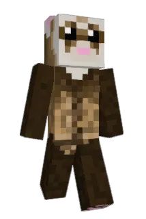 FerretyWizard Minecraft avatar full body