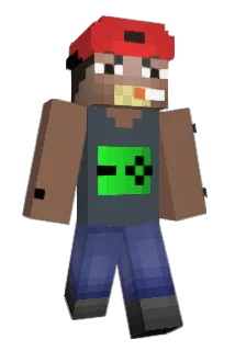 Fetokamikaze Minecraft avatar full body
