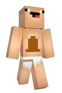 FettoPanda Minecraft avatar full body