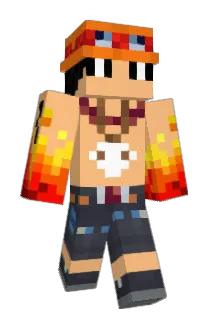 Feuermelda Minecraft avatar full body
