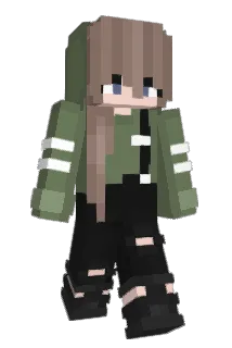FeuilleFleur Minecraft avatar full body
