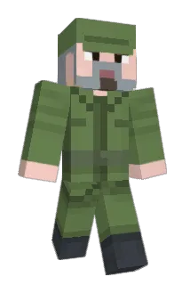Fidel_Castro_HVS Minecraft avatar full body
