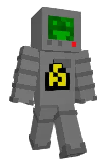 Fidonet Minecraft avatar full body