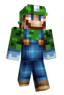 Fieryluigi Minecraft avatar full body