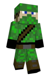 Fighter542 Minecraft avatar full body