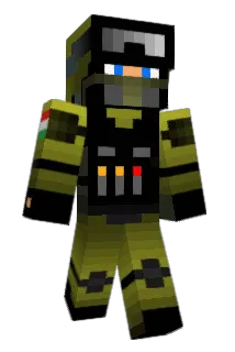 Fighteroo Minecraft avatar full body