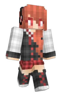 Filougirl Minecraft avatar full body