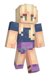 FinaAlbina Minecraft avatar full body