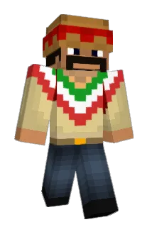 FineganTF2 Minecraft avatar full body