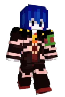 Finfoka Minecraft avatar full body