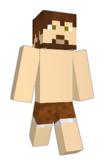 Fingario Minecraft avatar full body