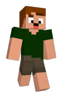 FingerFish Minecraft avatar full body