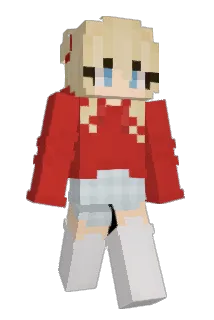 Finjafinjafinja Minecraft avatar full body