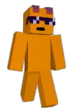 FinkDink Minecraft avatar full body