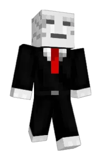 Finless Minecraft avatar full body