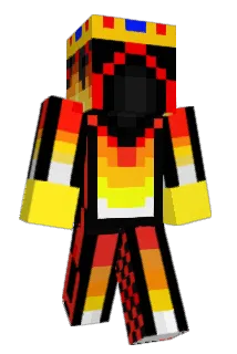 FinnaFlame Minecraft avatar full body