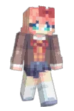 Finngame Minecraft avatar full body