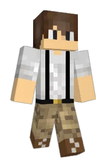 Finnomenal Minecraft avatar full body