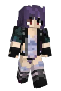 Finstones Minecraft avatar full body