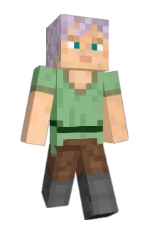 Fioletets Minecraft avatar full body