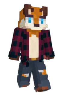 Fiolix Minecraft avatar full body