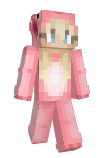 Fiomomo Minecraft avatar full body