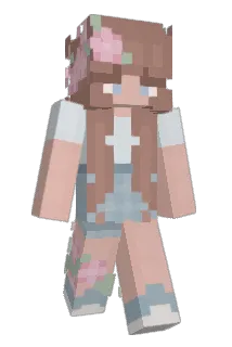 Fiordiluna Minecraft avatar full body