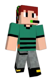 FireGamer4D Minecraft avatar full body
