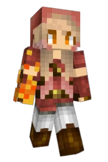 FireKirby Minecraft avatar full body