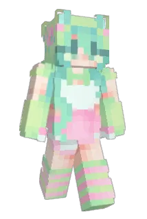 FireSkeletal Minecraft avatar full body