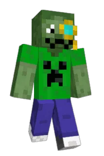 FireZombie_07 Minecraft avatar full body