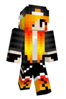 Fire_38 Minecraft avatar full body