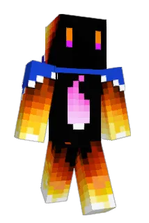 Fire_caerulea Minecraft avatar full body
