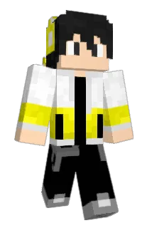 Fire_white Minecraft avatar full body