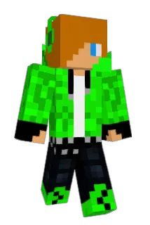 Fireball_Thomas Minecraft avatar full body