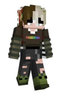 Fireflies_Glow Minecraft avatar full body
