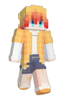 Firekic Minecraft avatar full body