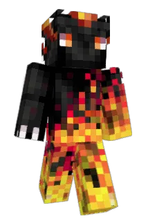 Firemaa Minecraft avatar full body
