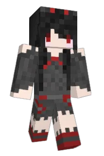 Fireriding Minecraft avatar full body