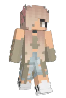 Firewolfflamer Minecraft avatar full body