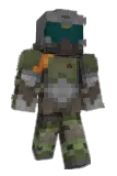 Fischtin Minecraft avatar full body