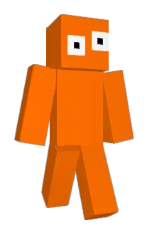 Fiserv Minecraft avatar full body