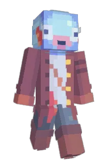 FishBowlBoy Minecraft avatar full body