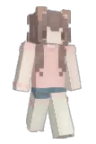 Fishdemon Minecraft avatar full body