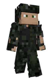 Fishell Minecraft avatar full body