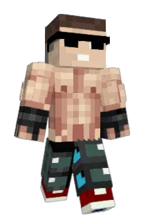 FishsterPvP Minecraft avatar full body