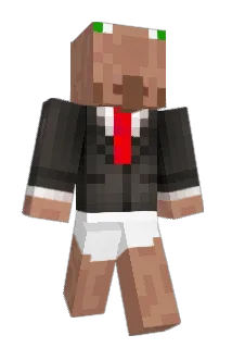 Fiskungen Minecraft avatar full body